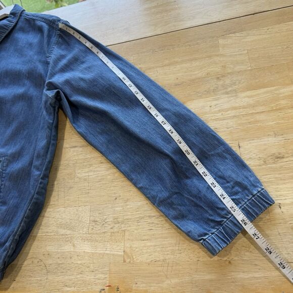 Todd Snyder Easy Going Release Denim Club Jacket Men’s XXL Zipper Bomber Blue - Picture 15 of 15